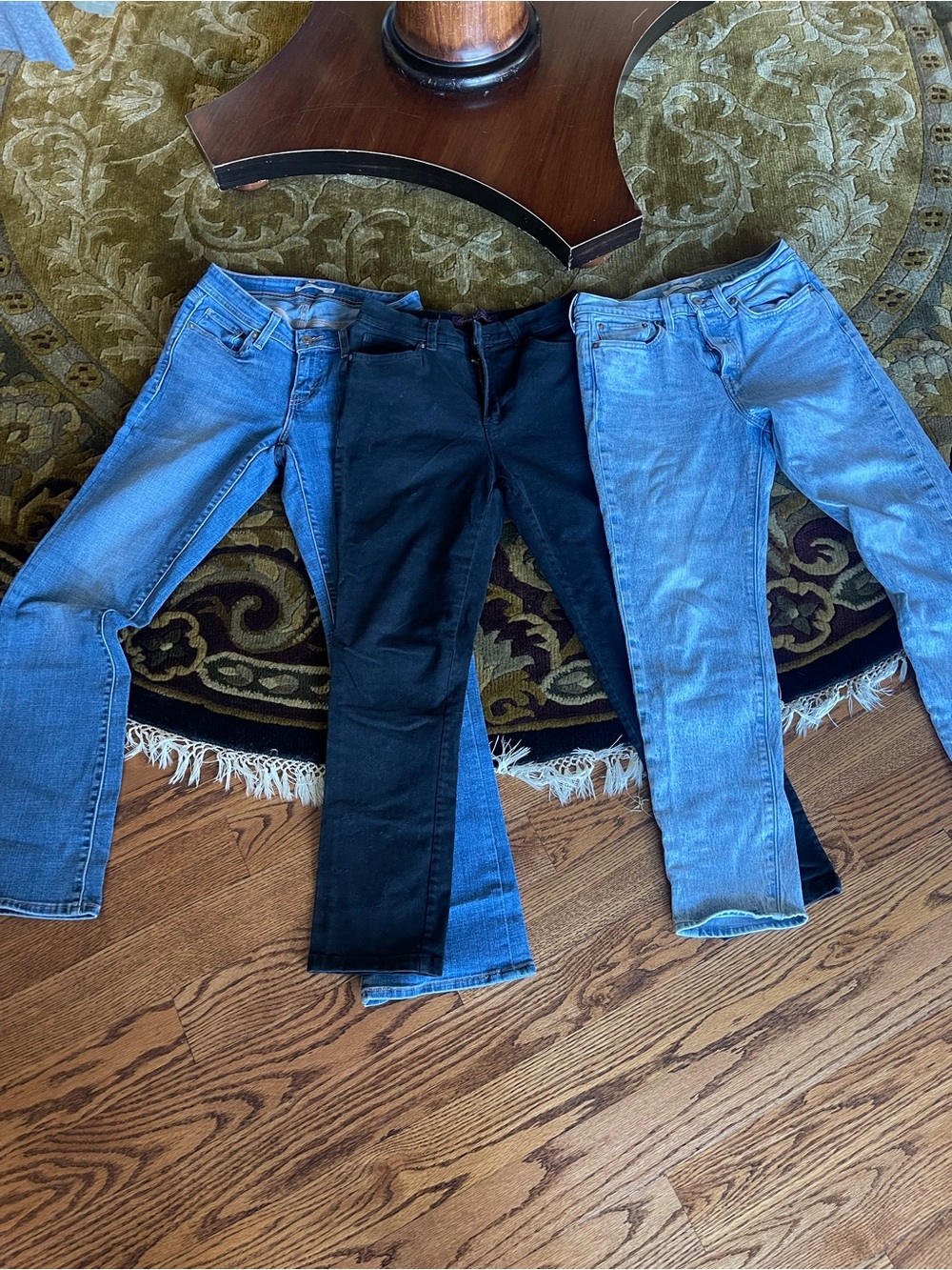 Women’s Black and Blue Slim Jeans - Classic Everyday Denim bundle